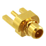 Molex 73415 Series, Plug Edge Mount MMCX Connector, 50Ω, SMD Termination, Straight Body