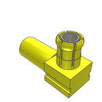 Samtec MCX Series, Plug PCB Mount MCX Connector, 50Ω, Solder Termination, Right Angle Body