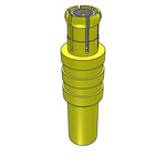 Samtec MCX Series, Plug PCB Mount MCX Connector, 50Ω, Solder Termination, Straight Body