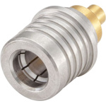 Rosenberger QMA Series, Plug Cable Mount, 50Ω, Solder Termination, Straight Body