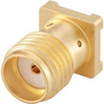 Rosenberger SMA Series, jack Surface Mount SMA Connector, 50Ω, Solder Termination, Straight Body