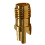 Mueller Electric, jack Edge Mount SMA Connector, 50Ω, Solder Termination, Straight Body