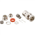 Amphenol RF Plug Cable Mount Twinax Connector, Clamp Termination, Straight Body