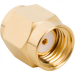 Amphenol RF Plug Cable Mount SMA Connector, 50Ω, Threaded Termination, Straight Body