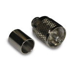 Amphenol RF Plug Cable Mount UHF Connector, Crimp Termination, Straight Body