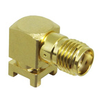 TE Connectivity, jack PCB Mount SMA Connector, Through Hole Termination, Straight Body