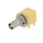 TE Connectivity 2446154 Series, jack Panel Mount BNC Connector, PCB Termination, Straight Body