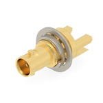 TE Connectivity 2446156 Series, jack Panel Mount BNC Connector, PCB Termination, Straight Body
