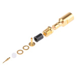 Radiall, jack Cable Mount SMB Connector, 50Ω, Clamp Termination, Straight Body