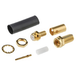 Radiall, jack Cable Mount SMA Connector, 50Ω, Crimp Termination, Straight Body