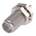 Radiall, jack Panel Mount SMA Connector, 50Ω, Straight Body
