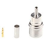 Radiall, Plug Cable Mount QMA Connector, 50Ω, Crimp Termination, Straight Body