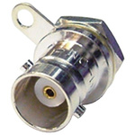 Tajimi Electronics, jack Panel Mount BNC Connector, 75Ω, Crimp Termination, Straight Body