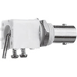 Telegartner, jack PCB Mount BNC Connector, 50Ω, Through Hole Termination, Right Angle Body