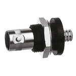 Telegartner, jack Panel Mount BNC Connector, 75Ω, Clamp, Crimp Termination, Straight Body
