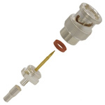 TE Connectivity, Plug Cable Mount BNC Connector, 50Ω, Crimp Termination, Straight Body