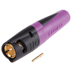 Radiall, Plug Cable Mount BNC Connector, 75Ω, Crimp Termination, Straight Body