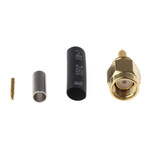 Molex, Plug Cable Mount SMA Connector, 50Ω, Crimp Termination, Straight Body