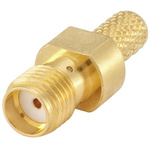 Rosenberger SMA Series, jack Cable Mount SMA Connector, 50Ω, Crimp Termination, Straight Body