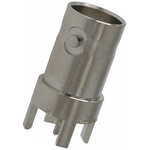 TE Connectivity BNC Series, jack PCB Mount BNC Connector, 50Ω, Through Hole Termination, Straight Body