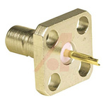 Cinch Connectors SMB Series, jack Flange Mount SMB Connector, 50Ω, Straight Body