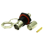 COAX Connectors, jack Panel Mount BNC Connector, 75Ω, Crimp Termination, Straight Body