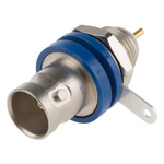 binder, jack Panel Mount BNC Connector, 75Ω, Solder Termination, Straight Body