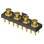 Samtec GRF1-P Series, Plug PCB Mount MMCX Connector, 50Ω, Through Hole Termination, Straight Body
