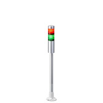Patlite LED Signal Tower, 2 Light Elements, Coloured, 24 V dc