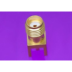 Molex, jack PCB Mount SMA Connector, 50Ω, Solder Termination, Straight Body