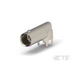 TE Connectivity OEG Series, jack Through Hole BNC Connector, 75Ω, Solder Termination, Right Angle Body