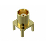 Samtec MCX Series, jack Through Hole MCX Connector, 50Ω, Through Hole Termination, Straight Body