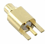 Samtec, jack MMCX Connector, 50Ω, Edge Mount Termination, Right Angle Body
