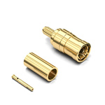Wurth Elektronik WR-SMB Series, Plug Cable Mount SMB Connector, 50Ω, Crimp Termination, Straight Body