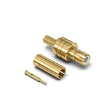 Wurth Elektronik WR-SMB Series, jack Cable Mount SMB Connector, 50Ω, Crimp Termination, Straight Body