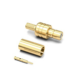 Wurth Elektronik WR-SMB Series, jack Cable Mount SMB Connector, 50Ω, Crimp Termination, Straight Body
