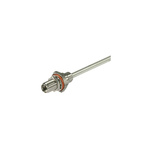 Huber+Suhner 24_SK-50-2-55/1--_NE Series, jack Cable Mount SK Connector, 50Ω, Solder Termination, Straight Body