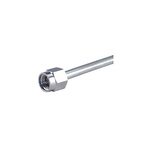 Huber+Suhner 11_SMA-50-3-77/119_NH Series, Plug Cable Mount SMA Connector, Solder Termination, Straight Body