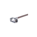 Huber+Suhner 16_SMA-50-2-112/133_NE Series, Plug Cable Mount SMA Connector, 50Ω, Crimp Termination, Right Angle Body