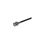 Huber+Suhner 11_BNC-50-4-29/133_NE Series, Plug Cable Mount BNC Connector, 50Ω, Crimp Termination, Straight Body