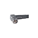 Huber+Suhner 16_N-50-10-1/103_UV Series, Plug Cable Mount N Connector, Crimp Termination, Right Angle Body