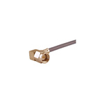 Huber+Suhner 16_SMA-50-2-105/111_NH Series, Plug Cable Mount SMA Connector, Crimp Termination, Right Angle Body