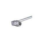 Huber+Suhner 16_SMA-50-3-43/133_NE Series, Plug Cable Mount SMA Connector, 50Ω, Right Angle Body