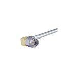 Huber+Suhner 16_SMA-50-3-53/119_NH Series, Plug Cable Mount SMA Connector, Solder Termination, Right Angle Body