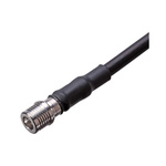 Huber+Suhner 11_QMA-W50-4-3/133_NE Series, Plug Cable Mount QMA Connector, 50Ω, Crimp Termination, Straight Body