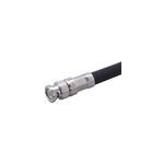 Huber+Suhner 11_BNC-50-7-7/133_NE Series, Plug Cable Mount BNC Connector, 50Ω, Crimp Termination, Straight Body