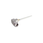 Huber+Suhner 16_SMA-50-2-100/199_NH Series, Plug Cable Mount SMA Connector, Solder Termination, Right Angle Body