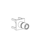 Molex 73404 Series, jack Through Hole SMB Connector, 75Ω, Through Hole Termination, Straight Body