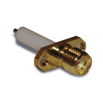 Amphenol RF 132147 Series, jack SMA Connector, 50Ω, Straight Body