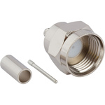 Amphenol RF 531-40188 Series, Plug Cable Mount N Connector, 75Ω, Crimp Termination, Straight Body